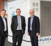 Minister of Economics visits the pioneer for outdoor air purification